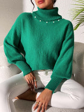 Load image into Gallery viewer, Turtleneck Long Sleeve Sweater