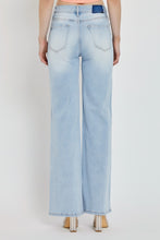 Load image into Gallery viewer, RISEN Full Size Wide Leg V Dipped Front Waist Jeans