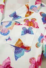 Load image into Gallery viewer, Butterfly Half Sleeve Top and Shorts Set