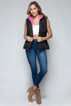 Load image into Gallery viewer, Snobbish Snap and Zip Closure Hooded Vest