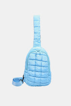 Load image into Gallery viewer, Quilted Nylon Crossbody  Bag