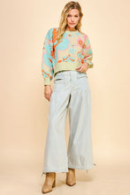 Load image into Gallery viewer, Davi &amp; Dani Drawstring Hem Wide Leg Mid Rise Jeans