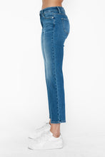 Load image into Gallery viewer, bytos Full Size Cat&#39;s Whiskers Mid Rise Ankle Jeans