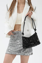 Load image into Gallery viewer, Sequin Double Strap Shoulder Bag