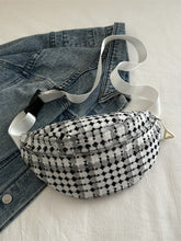 Load image into Gallery viewer, Plaid Wide Strap Crossbody Bag