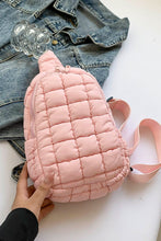 Load image into Gallery viewer, Quilted Nylon Crossbody  Bag