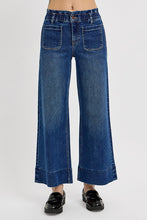 Load image into Gallery viewer, RISEN Elastic Band Wide Leg Jeans