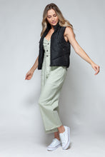 Load image into Gallery viewer, Snobbish Zip Up Quilted Hooded Vest