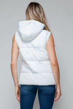 Load image into Gallery viewer, Snobbish Snap and Zip Closure Hooded Vest