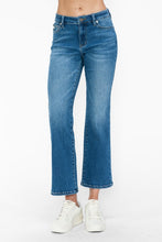 Load image into Gallery viewer, bytos Full Size Cat&#39;s Whiskers Mid Rise Ankle Jeans