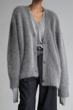 Load image into Gallery viewer, Fuzzy Button Down Long Sleeve Cardigan