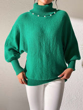 Load image into Gallery viewer, Turtleneck Long Sleeve Sweater