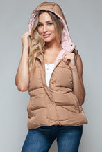 Load image into Gallery viewer, Snobbish Snap and Zip Closure Hooded Vest