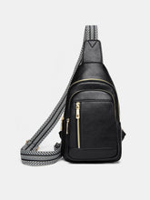 Load image into Gallery viewer, PU Leather Adjustable Strap Crossbody Bag