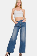 Load image into Gallery viewer, Zenana High Rise Wide Leg Jeans with Pockets