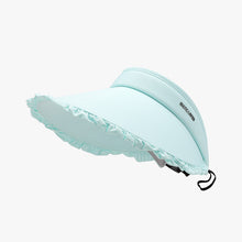 Load image into Gallery viewer, Frill Adjustable Ice Silk Sun Hat