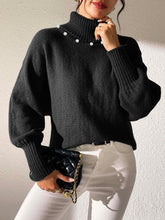 Load image into Gallery viewer, Turtleneck Long Sleeve Sweater