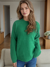 Load image into Gallery viewer, Mock Neck Long Sleeve Sweater