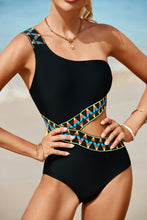 Load image into Gallery viewer, Cutout Single Shoulder One-Piece Swimwear