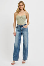 Load image into Gallery viewer, RISEN Full Size Distressed Wide Leg Jeans Plus Size