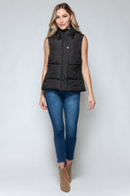 Load image into Gallery viewer, Snobbish Snap and Zip Closure Hooded Vest