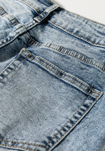 Load image into Gallery viewer, Washed Wide Leg Jeans with Pockets