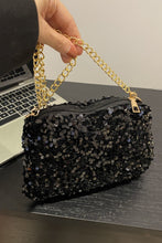 Load image into Gallery viewer, Sequin Removable Strap Shoulder Bag