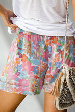 Load image into Gallery viewer, Drawstring Printed Shorts with Pockets