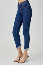 Load image into Gallery viewer, RISEN Full Size Embellished Mid Rise Crop Skinny Jeans