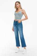 Load image into Gallery viewer, bytos Full Size Cat&#39;s Whiskers Mid Rise Ankle Jeans