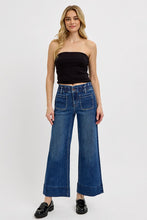 Load image into Gallery viewer, RISEN Elastic Band Wide Leg Jeans