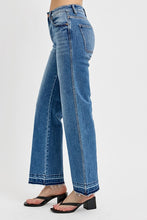 Load image into Gallery viewer, RISEN Full Size Raw Hem Ankle Bootcut Jeans Plus Size