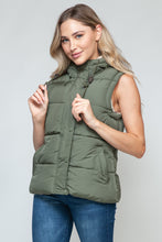 Load image into Gallery viewer, Snobbish Snap and Zip Closure Hooded Vest