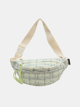 Load image into Gallery viewer, Contrast Plaid Polyester Crossbody Bag