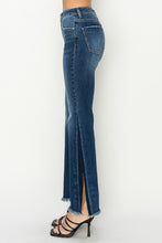 Load image into Gallery viewer, RISEN Full Size High Rise Side Shadow Seam Detail Slit Flare Jeans