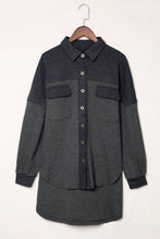 Load image into Gallery viewer, Waffle Knit Button Up Drop Shoulder Jacket