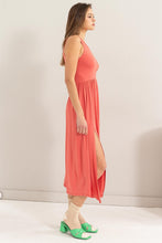 Load image into Gallery viewer, HYFVE Sleeveless Slit Midi Dress