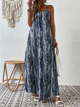 Load image into Gallery viewer, Full Size Printed Scoop Neck Maxi Cami Dress