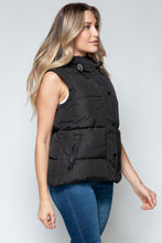 Load image into Gallery viewer, Snobbish Snap and Zip Closure Hooded Vest