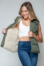 Load image into Gallery viewer, Snobbish Snap and Zip Closure Hooded Vest