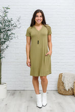 Load image into Gallery viewer, Counting On You T-Shirt Dress