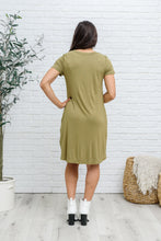 Load image into Gallery viewer, Counting On You T-Shirt Dress