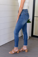 Load image into Gallery viewer, Amy High Rise Control Top Side Slit Skinny Jeans