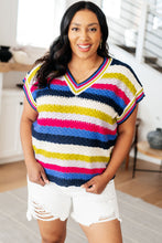 Load image into Gallery viewer, Another One V-Neck Striped Top