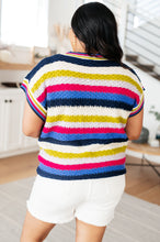 Load image into Gallery viewer, Another One V-Neck Striped Top