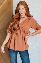 Load image into Gallery viewer, Better Than Ever Ruffle Detail Blouse