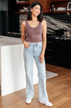 Load image into Gallery viewer, Brooke High Rise Control Top Vintage Wash Straight Jeans