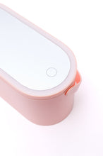 Load image into Gallery viewer, Portable Beauty Storage With LED Mirror