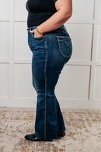 Load image into Gallery viewer, Edna High Rise Control Top Shield Pocket Flare Jeans