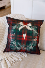 Load image into Gallery viewer, Holiday Wreath Pillow Case